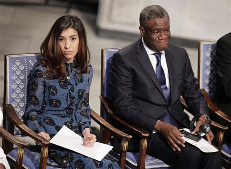 Nobel Peace Winners Urge Global Action Vs Sexual Violence El Dorado News