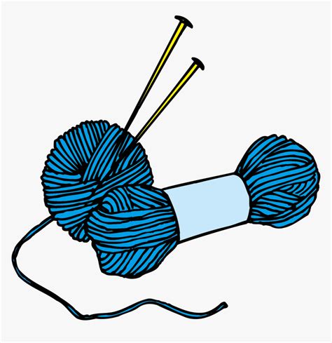 Crochet Clipart Yarn Ball Transparent Knitting Clipart Hd Png