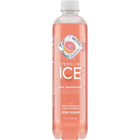 Sparkling Ice Naturally Flavored Sparkling Water Pink Grapefruit 17