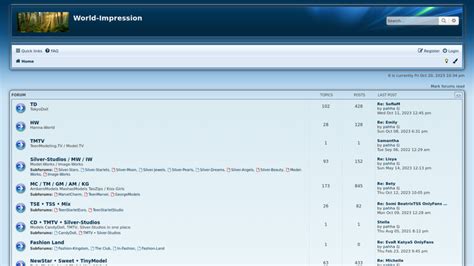 World Impression • Index Page