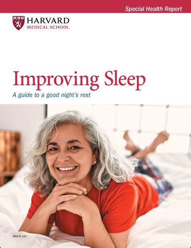 Improving Sleep A Guide To A Good Nights Rest Harvard Health