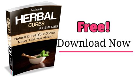 Ebooks Nr01 Ebook Natural Herbal Cures And Remedies