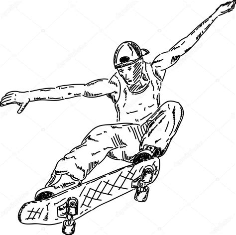 Skater Boy Drawing At Getdrawings Free Download