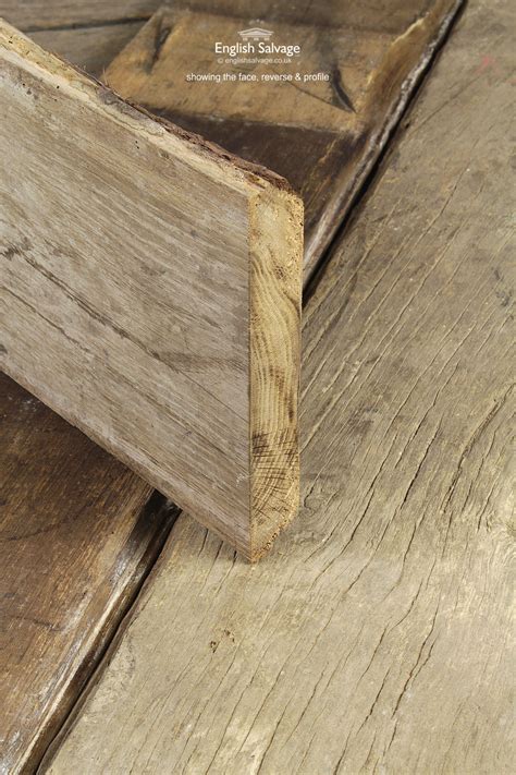 Reclaimed Old French Oak Wooden Floorboards