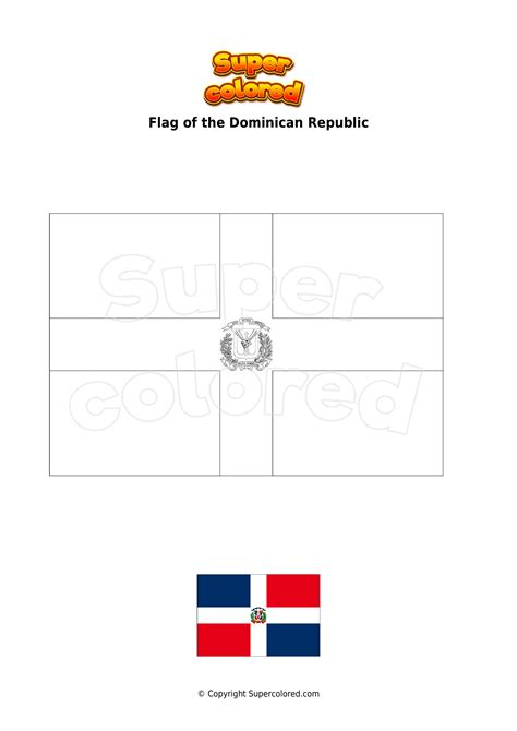 20 Dominican Republic Flag Coloring Sheet Free Coloring Pages Porn Sex Picture