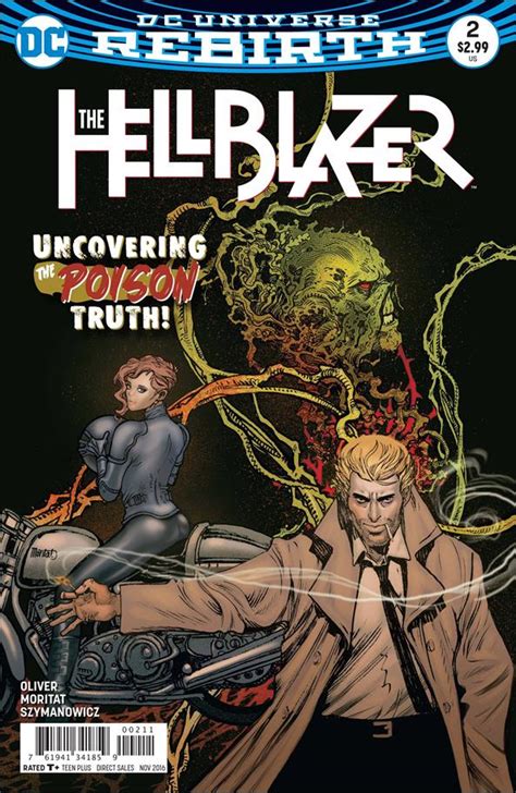 Hellblazer 2 A Nov 2016 Comic Book By Dc