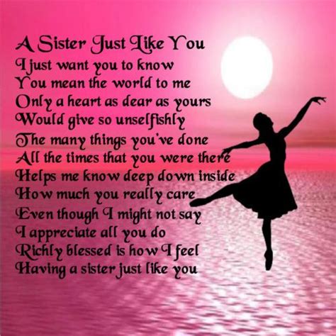 Small Birthday Poem To Sister Girl From Sister Happy Birthday Pictures