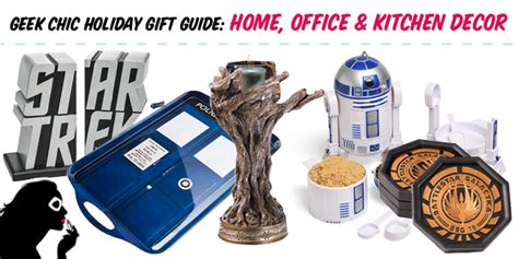 These office decor ideas will make your workspace more productive and inviting. Geek Chic Holiday Gift Guide: Home, Office & Kitchen Decor ...