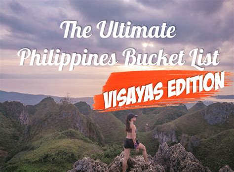 The Ultimate Visayas Philippines Bucket List The Queen S Escape
