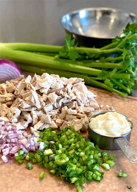 Four Ingredient Chicken Salad Picnic Life Foodie