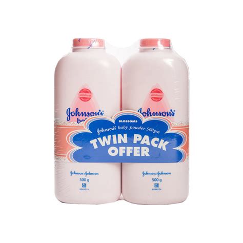 Johnsons Blossom Baby Powder Twin Pack Case