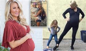 Super Fit Mum To Be Who Still Exercised Five Days A Week At Nine Months