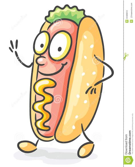 Hotdog Cartoons Illustrations And Vector Stock Images