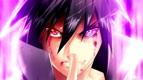 Sasuke Uchiwa Rinnegan Fond Décran Animé De Naruto Lively