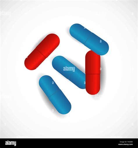 Red Pill And Blue Pill Stock Photos & Red Pill And Blue Pill Stock