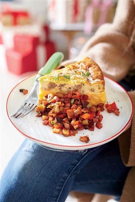 Sausage And Cheese Grits Quiche Recipe Southern Living