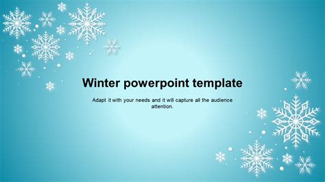 Snow Powerpoint Template Free Download