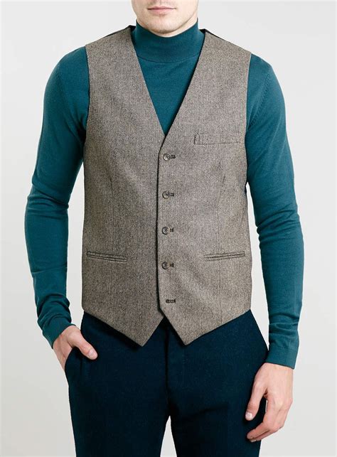 Stone Tweed Vest Vests Suits Topman Usa Tweed Vest Vest Suit Vest