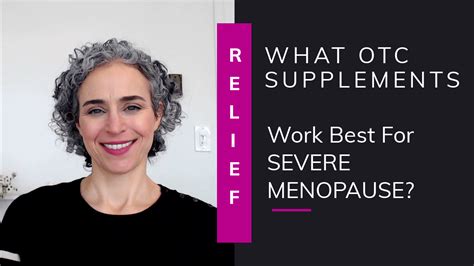 What Natural Supplements Work Best For Severe Menopause Dana Lavoie Lac