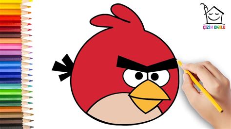 Nasıl Çizilir Angry Birds Resim Çizme Çİzİm Okulu Youtube