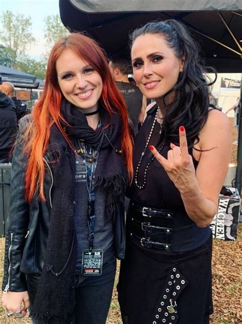 Fabienne Erni And Sharon Den Adel Wacken 2019 Metal Chicks Metal