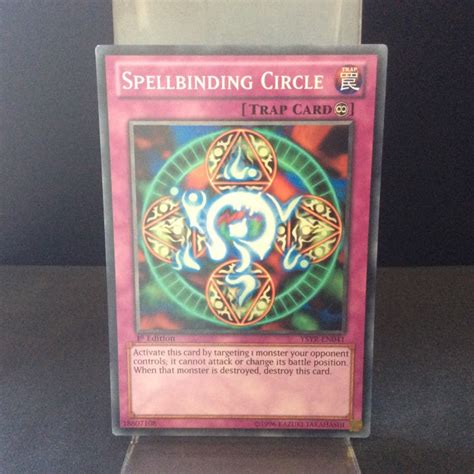 Spellbinding Circle Ysyr En041 English 1st Edition Near Mint Tcgx