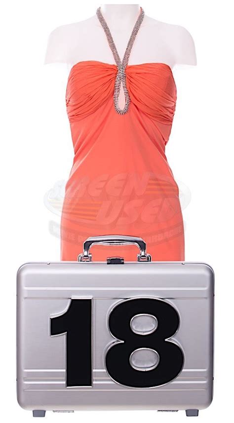 Deal Or No Deal Tv Marisa Petroros Dress And Suitcase