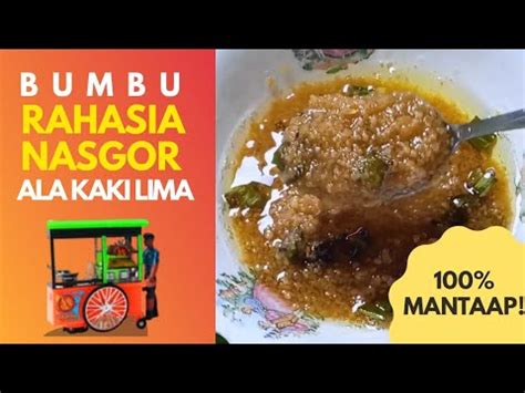 Harganya sama, sekitar rp22.500 per porsi. RESEP NASI GORENG ISTIMEWA ALA KAKI LIMA - YouTube