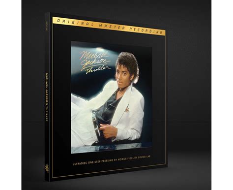 Michael Jackson Thriller Mofi 180g 33rpm Lp Box Set Limited Numbered