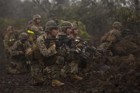 2nd Battalion 3rd Marines Conduct The Infantry Platoon Battle Course
