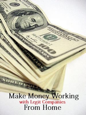Another advantage of work from home is that you can be very flexible about the timing of your work. Make Money Working From Home
