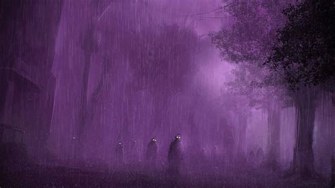 4 Purple Horror Purple Halloween Hd Wallpaper Pxfuel