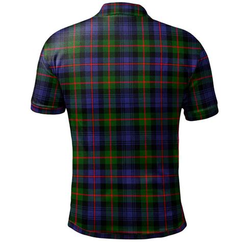 Scottish Fleming Clan Crest Tartan Polo Shirt
