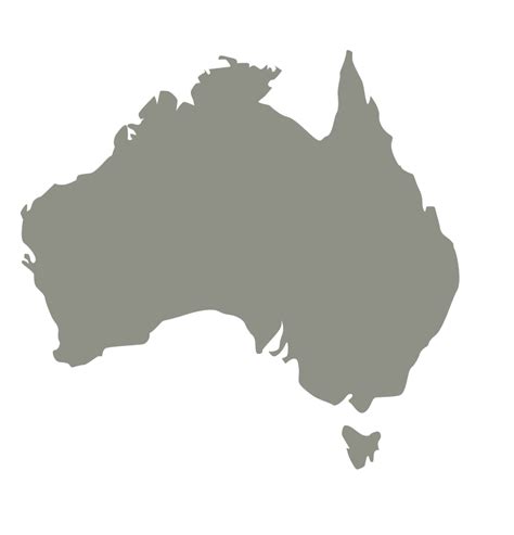 Australia Vector Map World Map Australia Png Download 846880