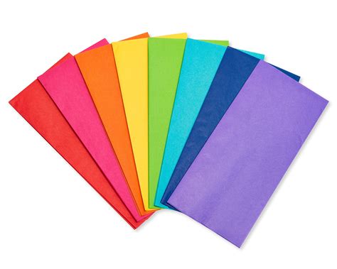 American Greetings Bold Multi Color Tissue Paper 40 Sheets