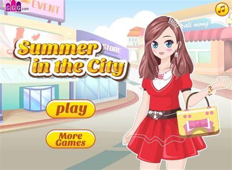 Choose your makeup, clothes and hairstyle and try to look your best! Summer Anime Dress Up game