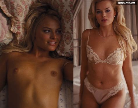 Margot Robbie Nude Tits In The Wolf Of Wall Street Nudbay