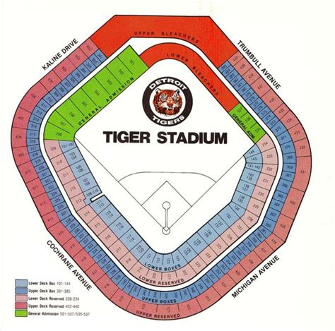 Old Tiger Stadium Demographics Detroit Tigers Tiger Stadium Detroit