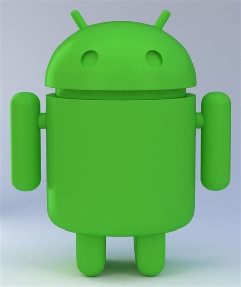 Android Logo 3d Model Electronics Cgtrader