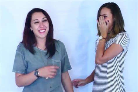 Women Filmed Passionately Kissing Each Other For First Time To Test