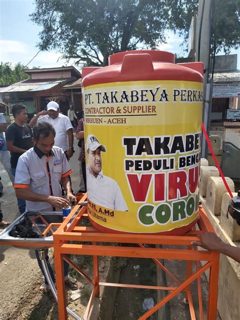 View this post on instagram. Mukhlis PT. Takabeya Perkasa Group Bantu "Wastafel ...