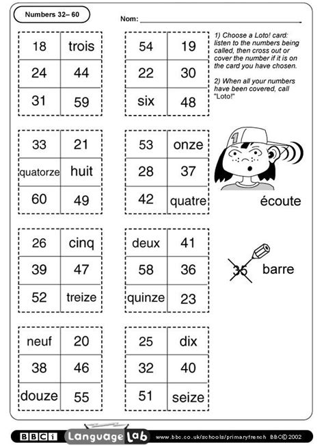 French Worksheets For Grade 1 Fun 001 F18 French Flashcards French