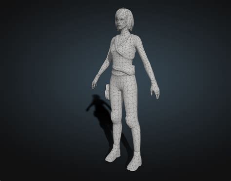 D Model Woman Armor Plate And Weapons Vr Ar Low Poly Cgtrader My Xxx
