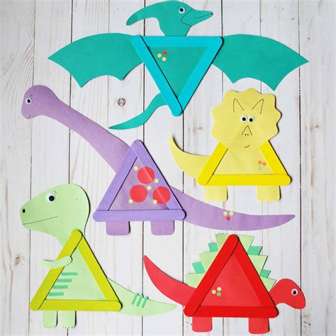 5 Easy Dinosaur Kids Crafts • In The Bag Kids Crafts