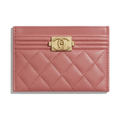 We did not find results for: Lambskin Gold-Tone Metal Pink BOY CHANEL Card Holder | CHANEL