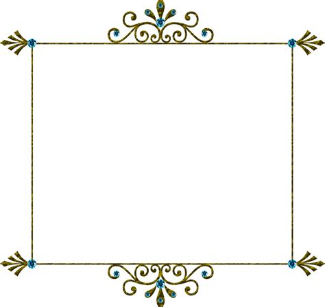 Download Border Frame Simple Frames Png Of Word Png Image With No
