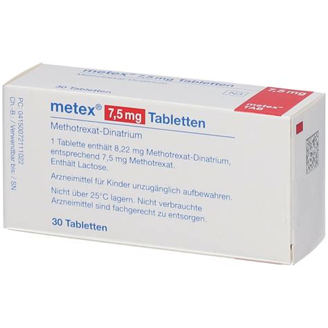 Metex 75 Mg Tabletten 30 St Shop