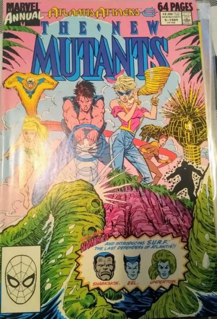 New Mutants Annual 5 Marvel Comics 1989 1a Serie Liefeld On Eur 1338