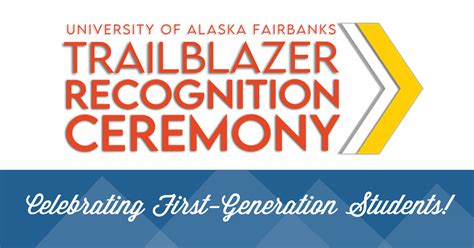 April 21 Trailblazer Recognition Ceremony: Celebrating First-Generation