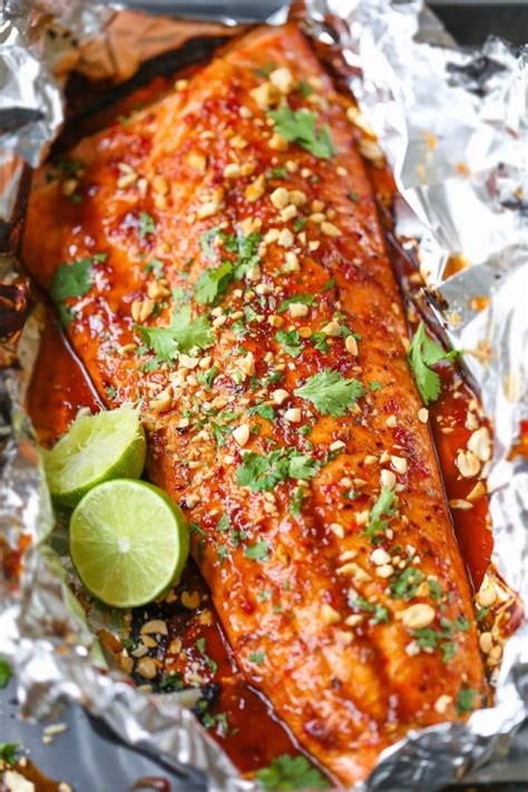 I had thin 1.5 lbs sockeye. Thai Salmon in Foil | KeepRecipes: Your Universal Recipe Box